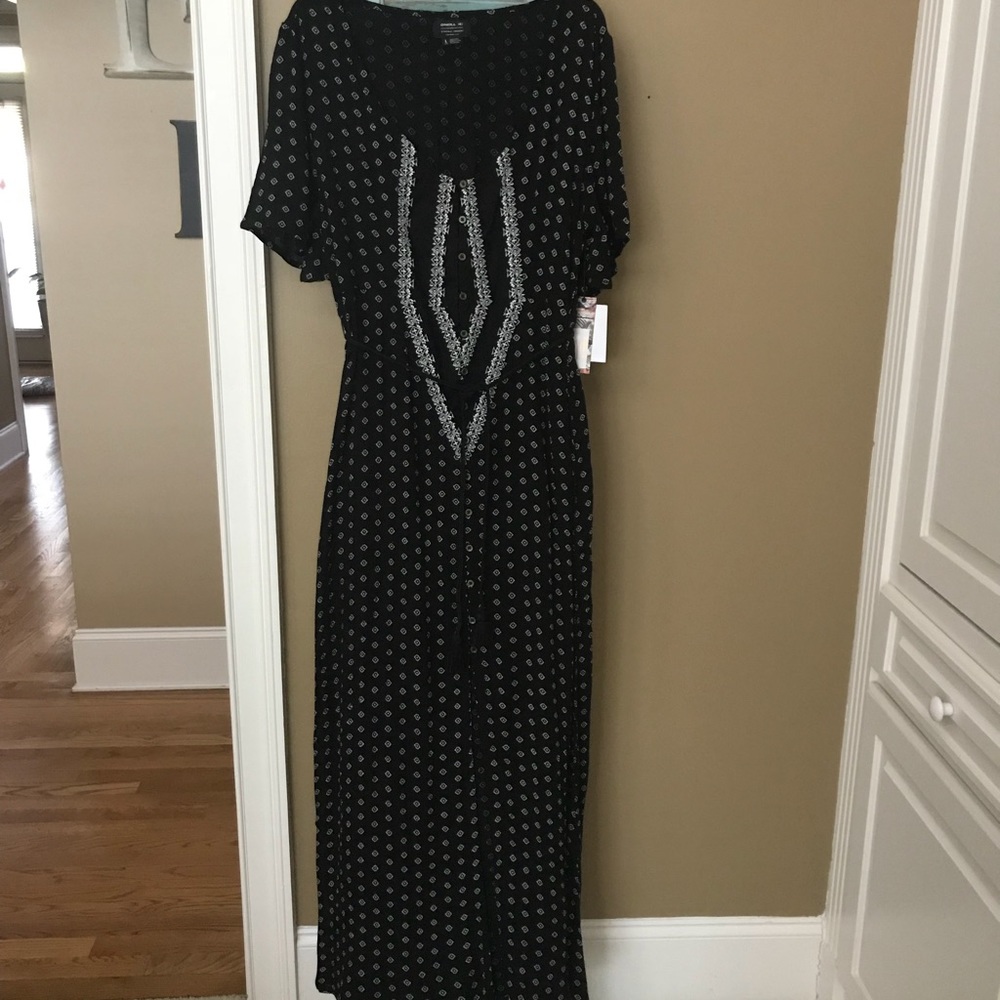 O’Neill black maxi dress
